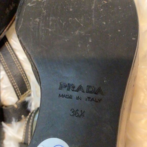 PRADA single strap platform heel - Picture 4 of 6